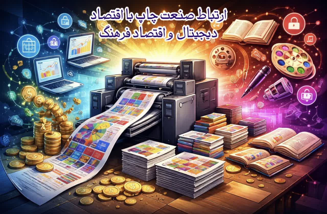 ارتباط صنعت چاپ با اقتصاد دیجیتال و اقتصاد فرهنگ